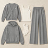 Four-Piece Cardigan and Hoodie Set