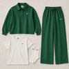 Collared Three Piece Set