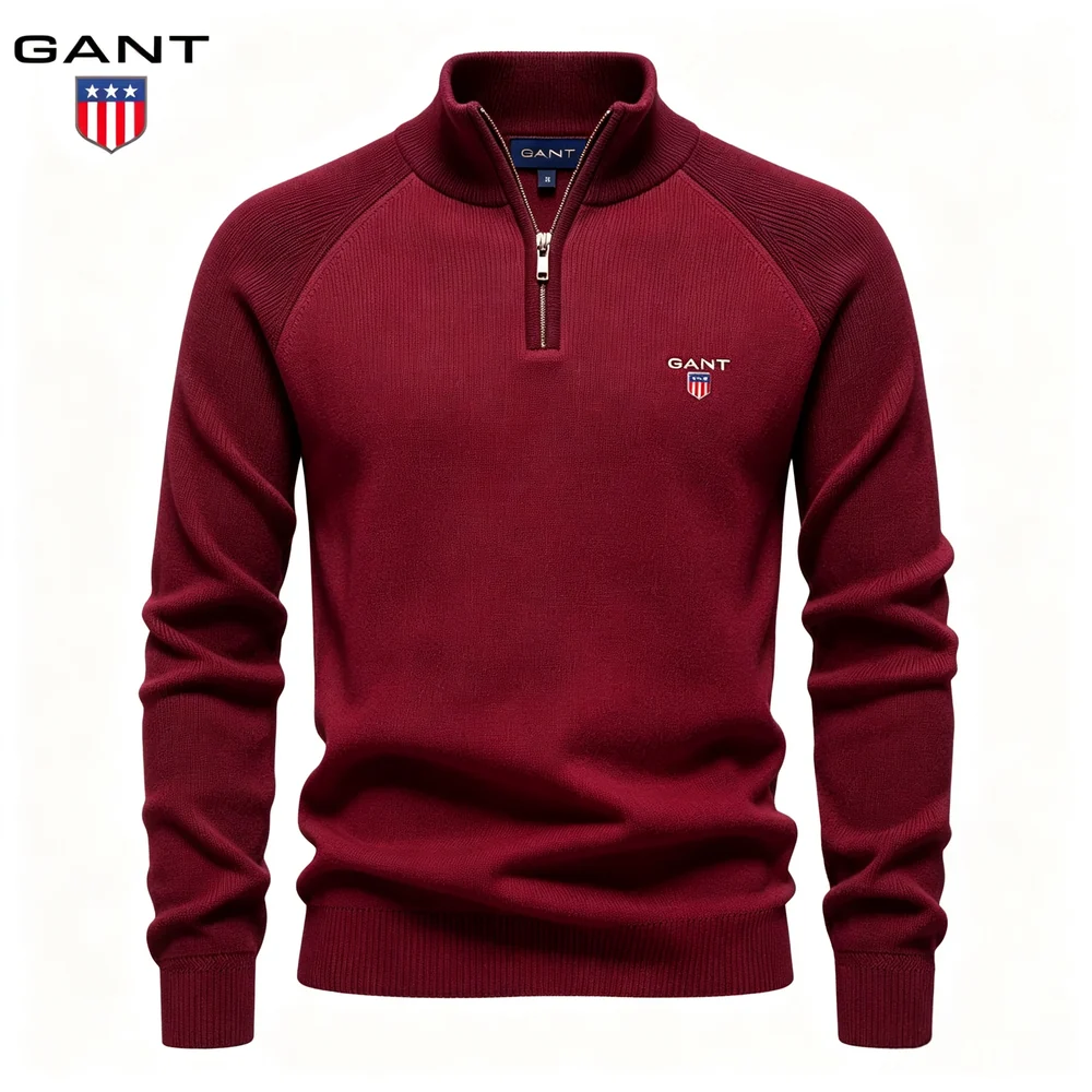 GT Classic Cable Half-Zip Sweater