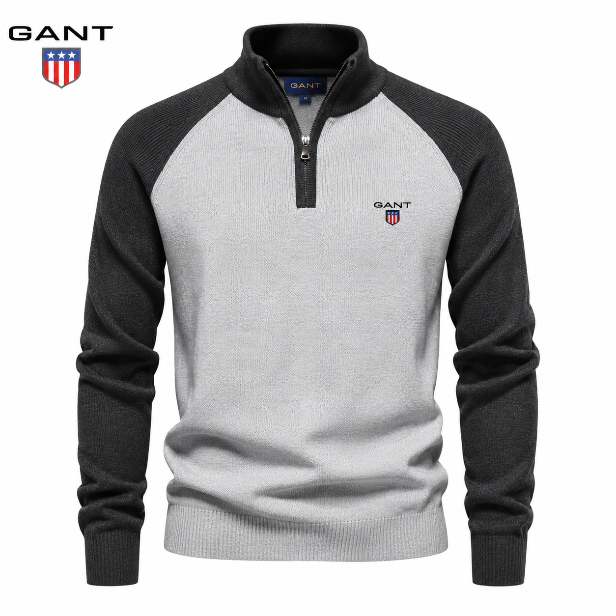 GT Classic Cable Half-Zip Sweater