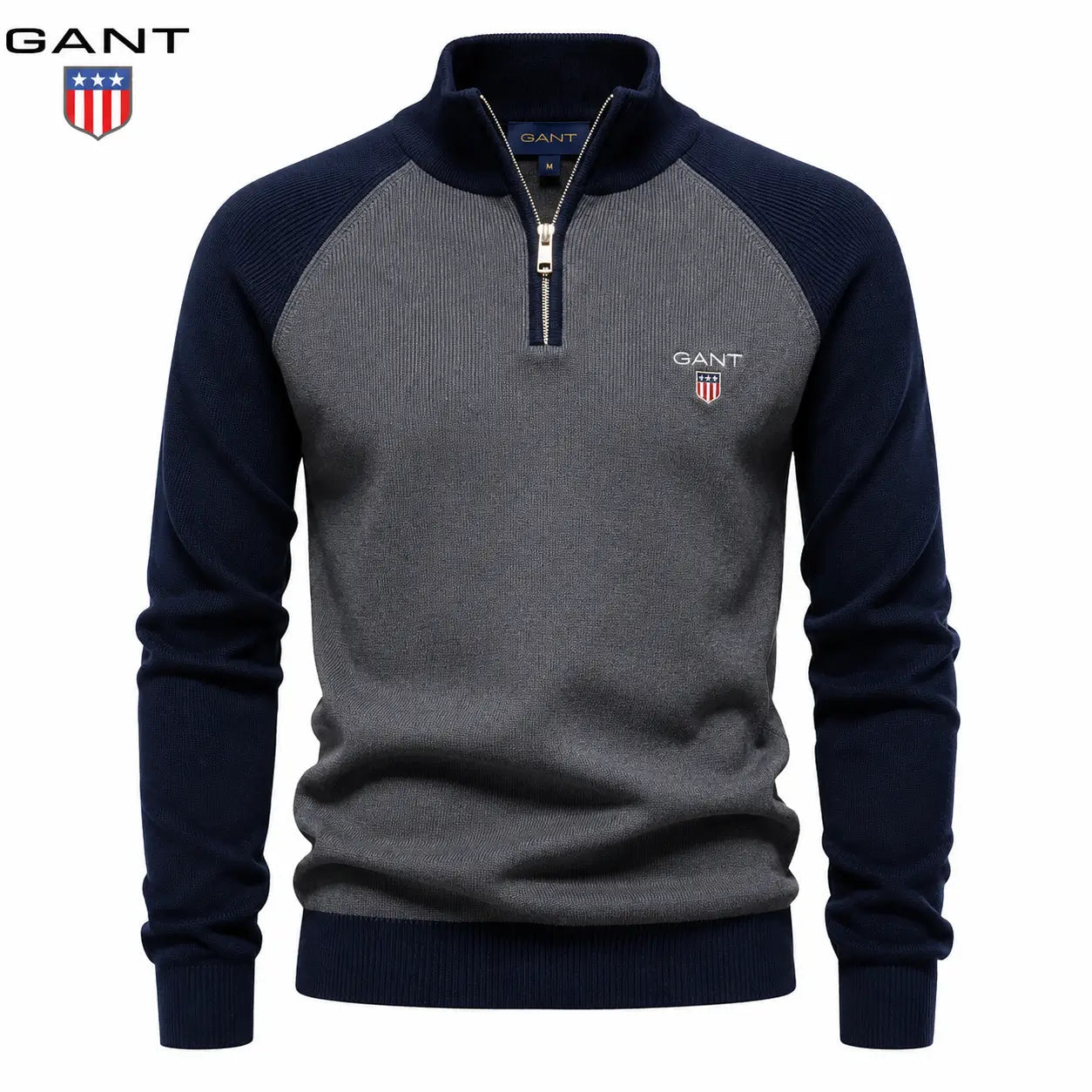 GT Classic Cable Half-Zip Sweater