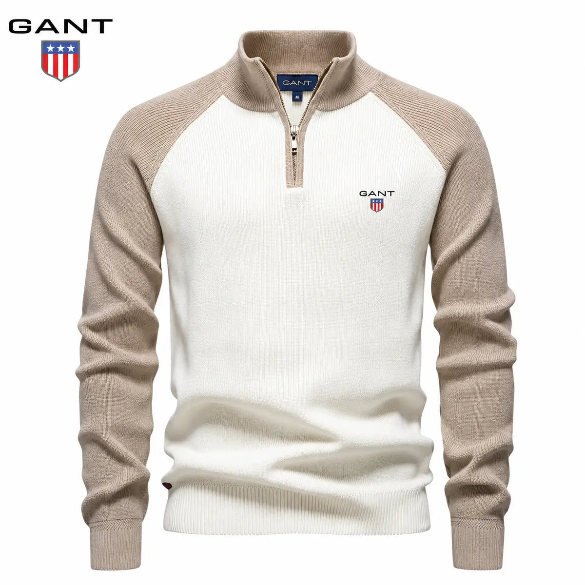 GT Classic Cable Half-Zip Sweater